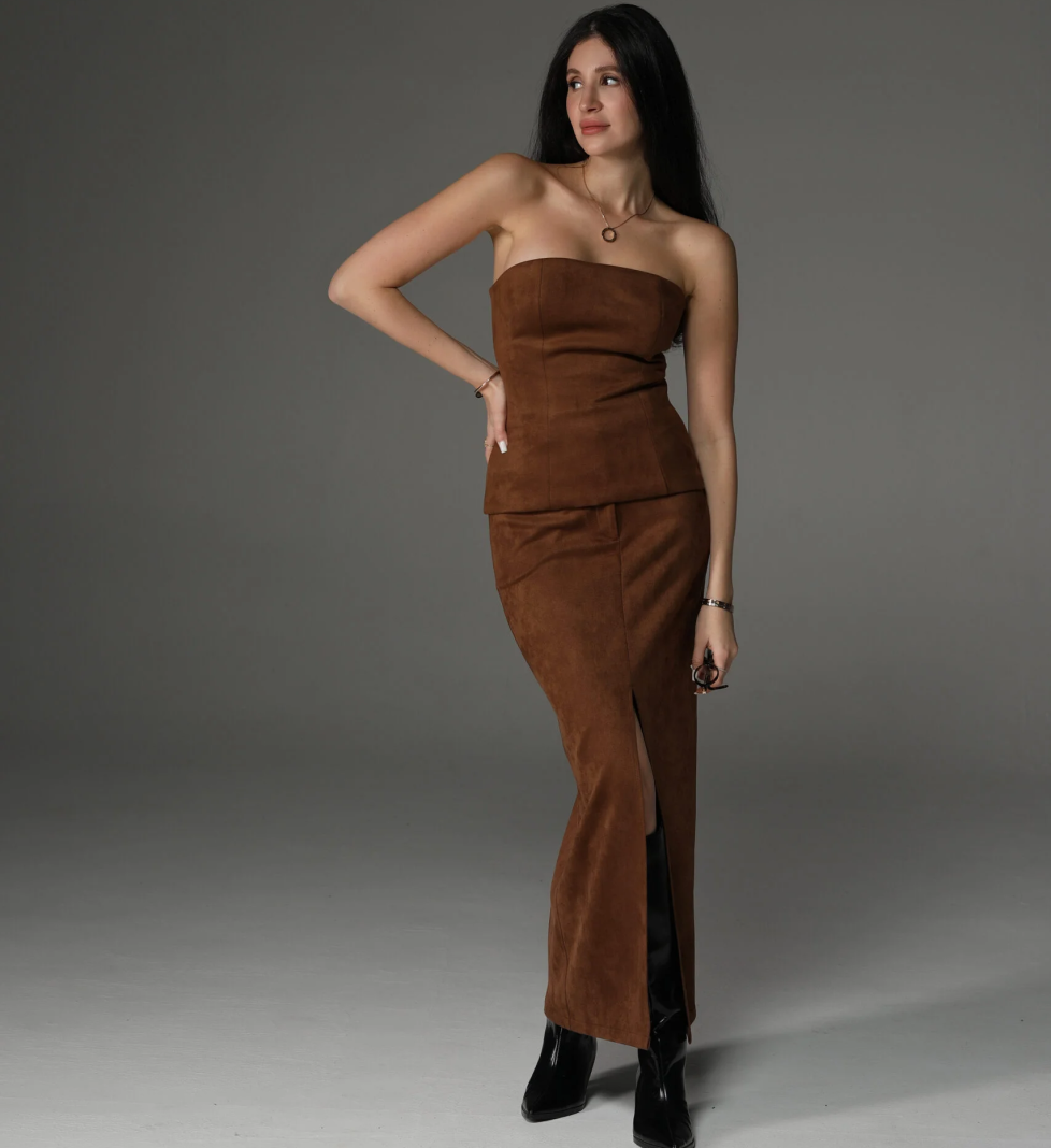 The7thHeaven Amber corset chocolate