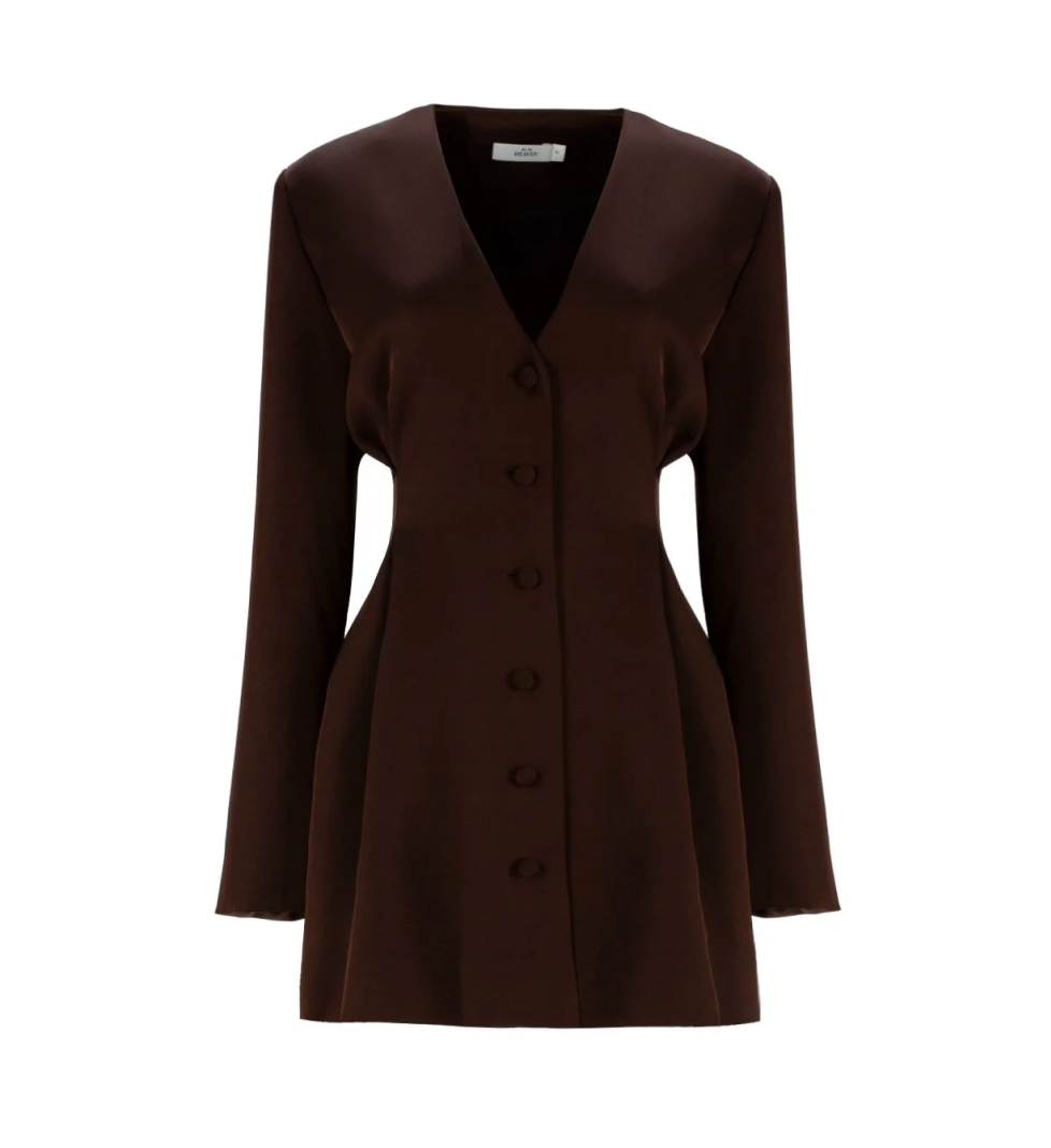 The7thHeaven Angel mini dress in brown