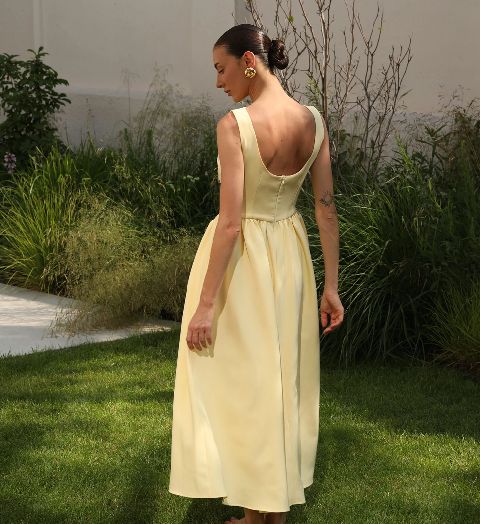 The7thHeaven Dress of the dream in butter milk