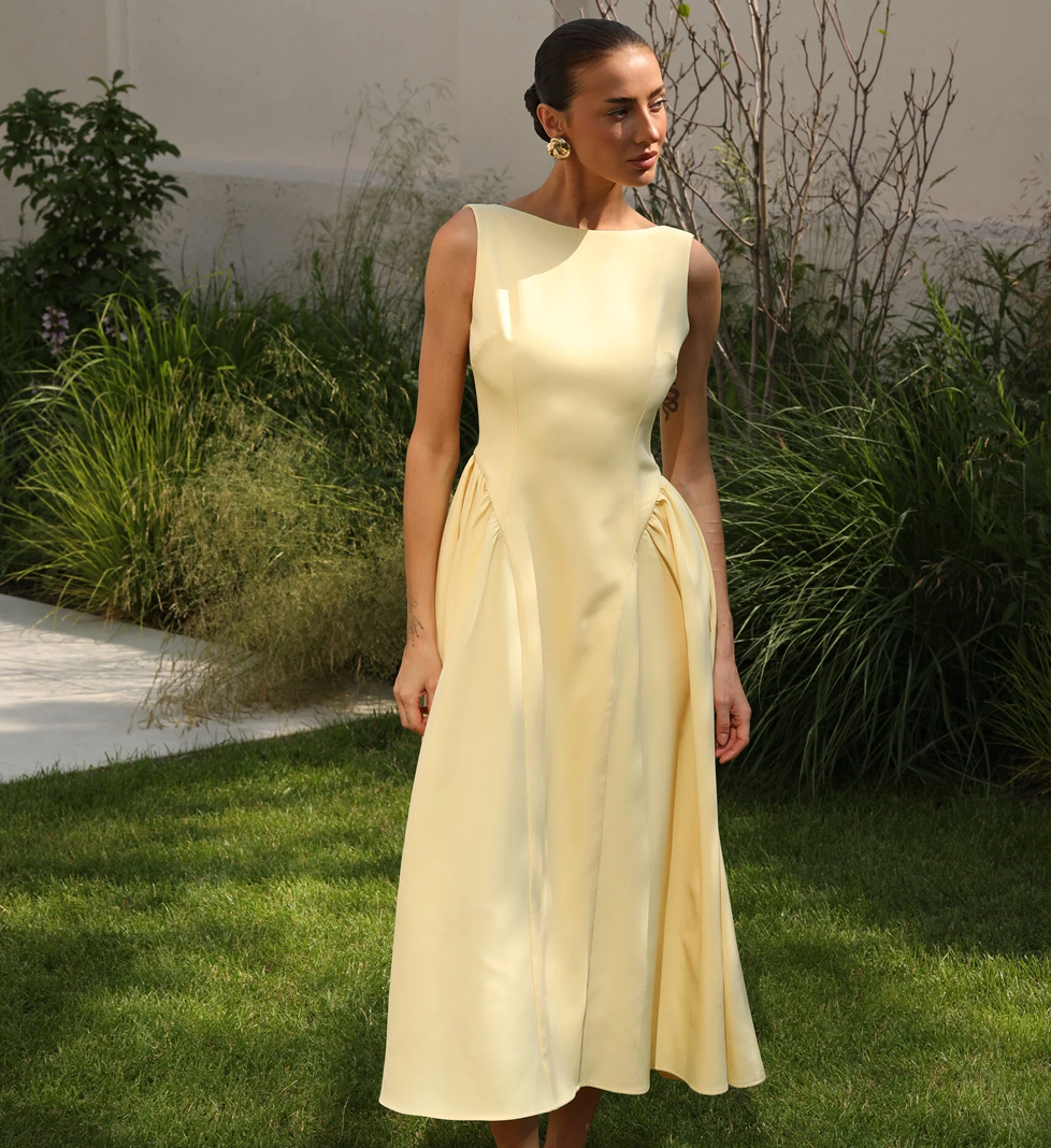 The7thHeaven Dress of the dream in butter milk