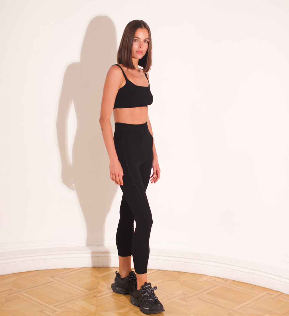 The law of love top «Porsha» black