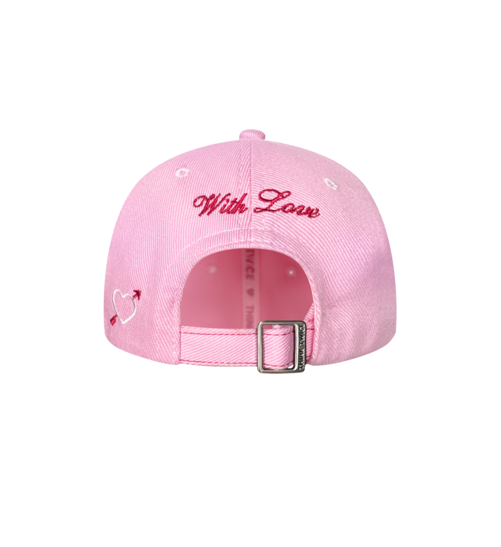 THINK TWICE cap “Romanticize” - Pink