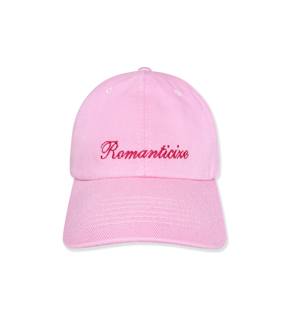 THINK TWICE cap “Romanticize” - Pink