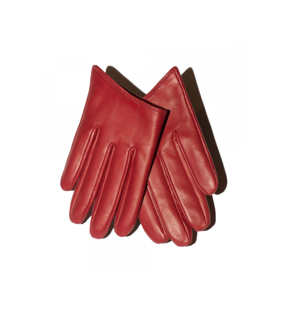 TO BE ACCESSORIES Creative gloves red apple