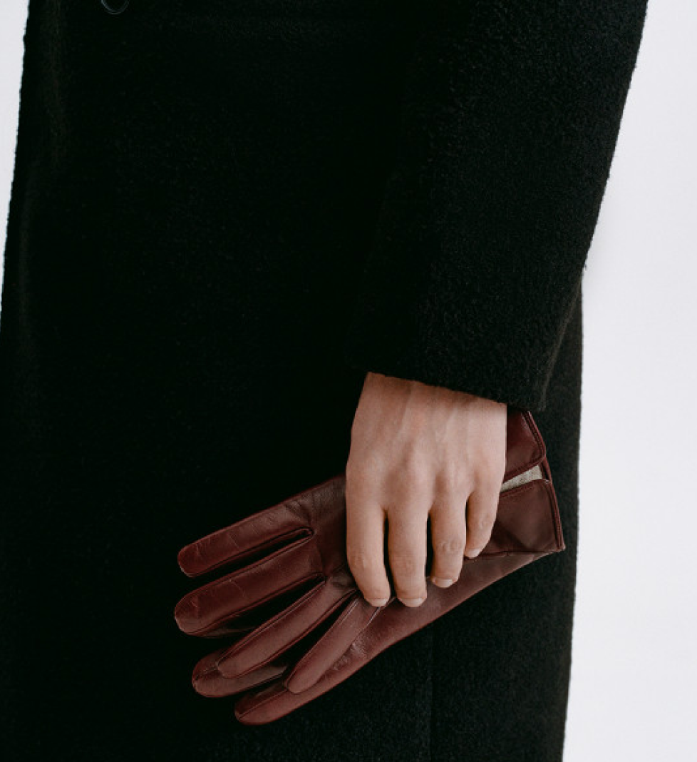 TO BE ACCESSORIES Gloves Forceful & Biz cherry red
