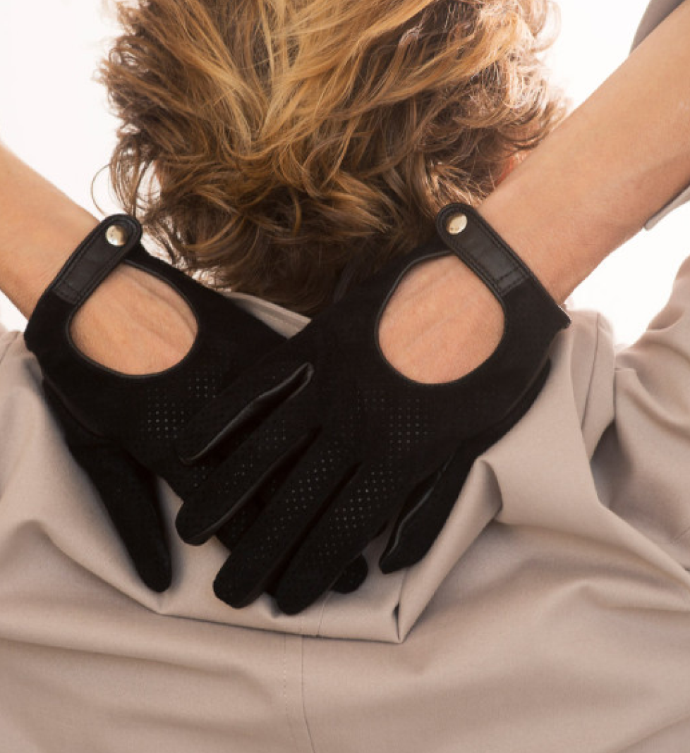 TO BE ACCESSORIES Gloves Forceful & Assertive black