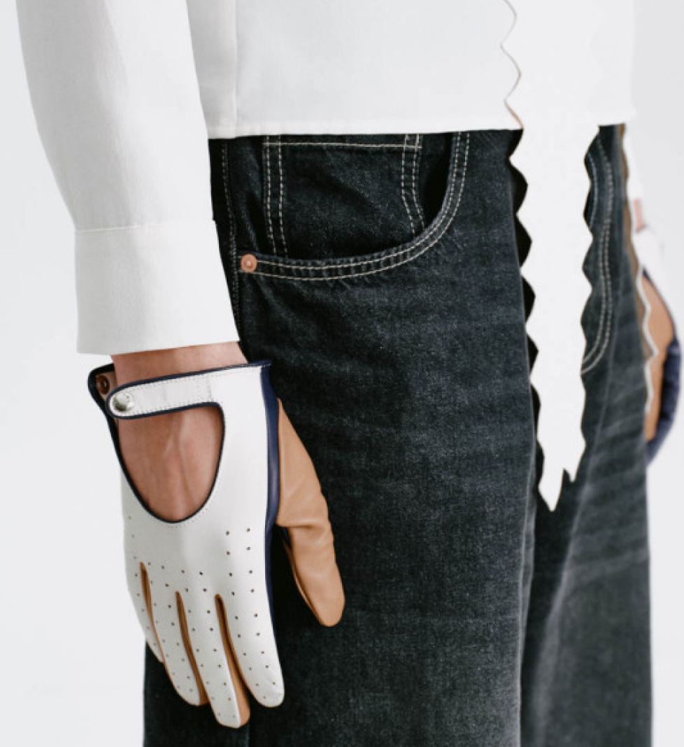 TO BE ACCESSORIES Gloves Forceful & Assertive deep blue