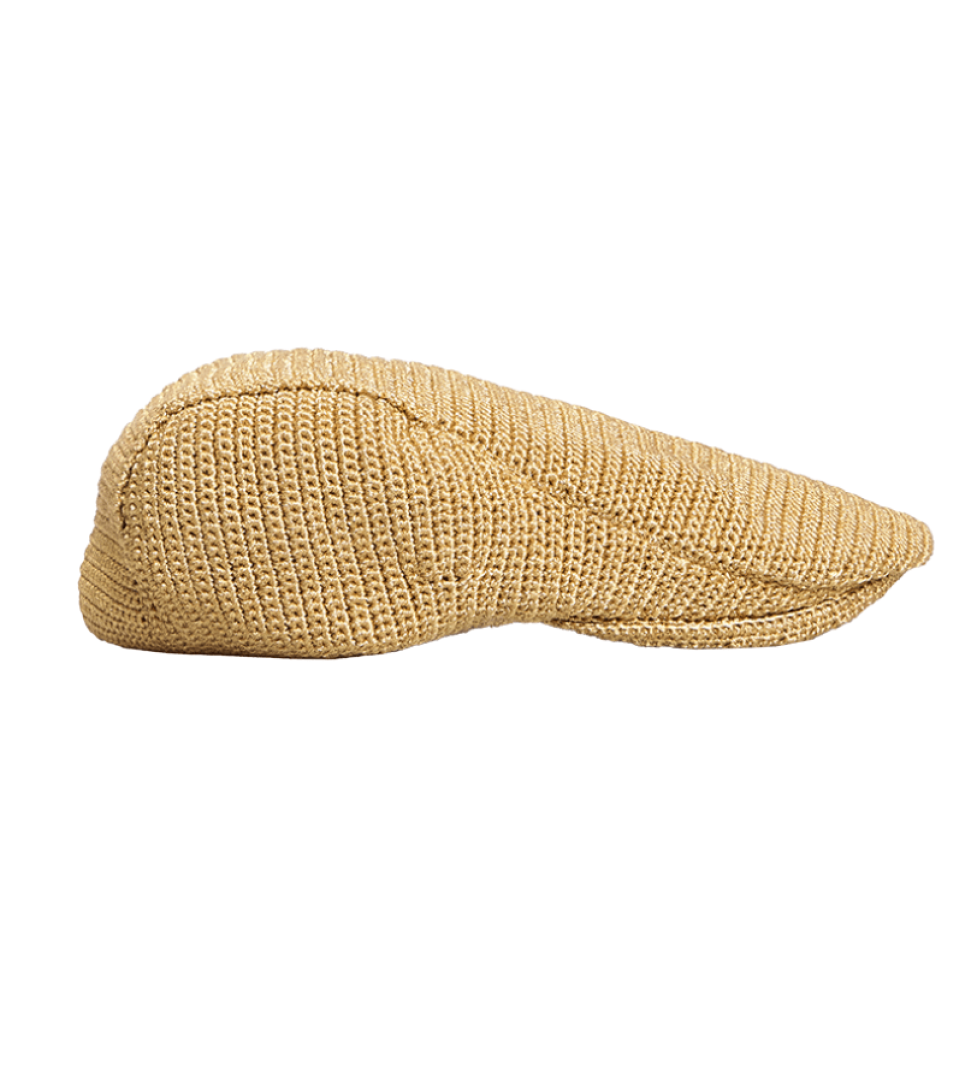 TONiA Knitted gold cap