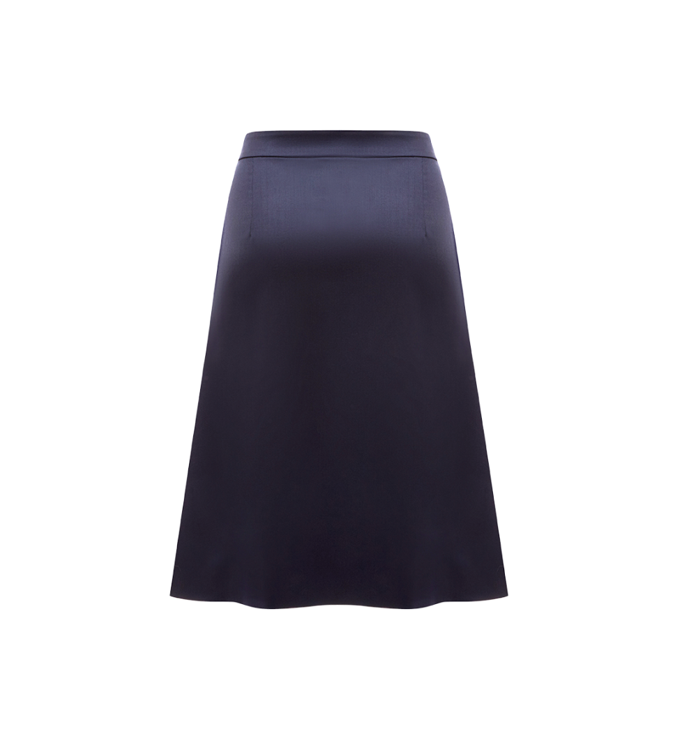 TONiA NEW LOOK WRAP SKIRT in blue