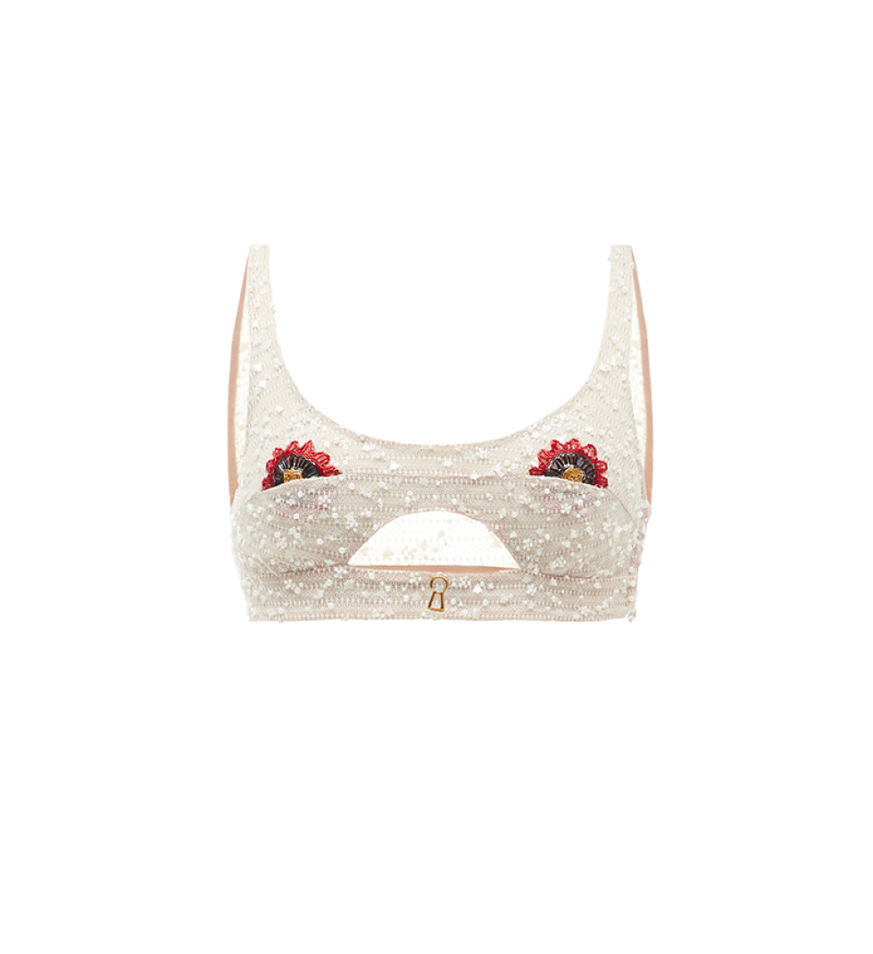 TONiA Beaded top milk