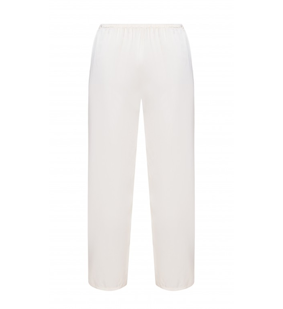 Wild Hearts Lightweight satin pants Milk