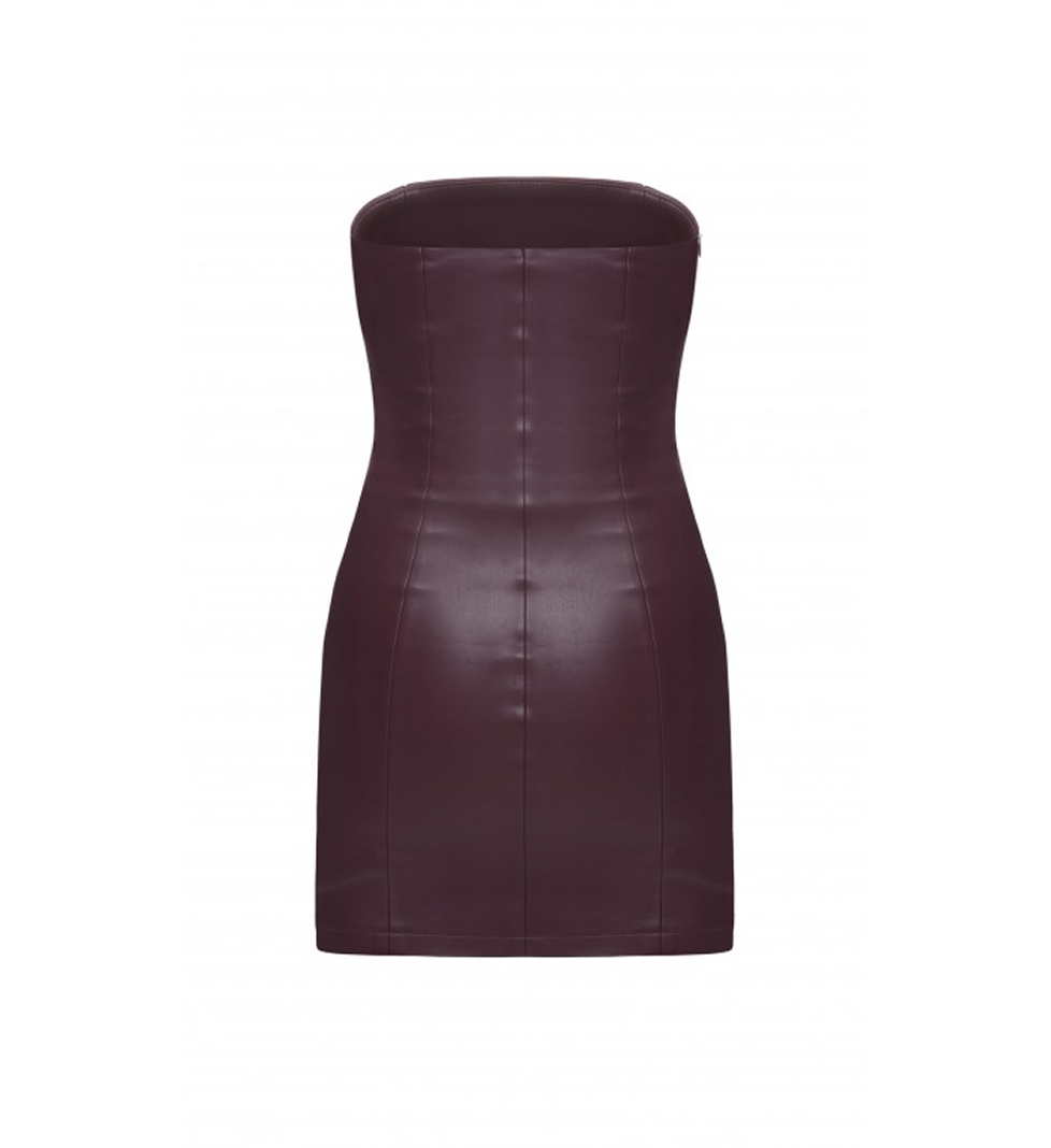 Wild Hearts Generation 2 Burgundy Leather Dress