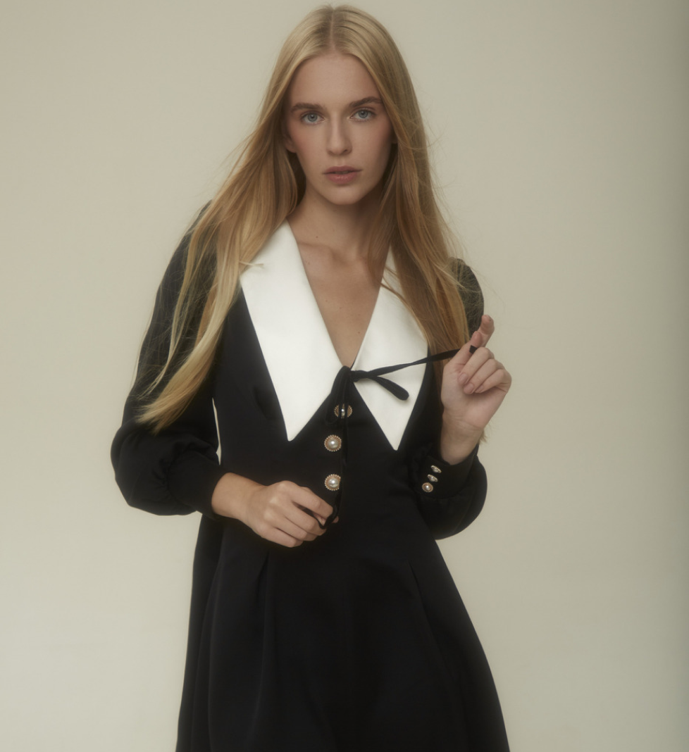 YASNA Gentle dress black