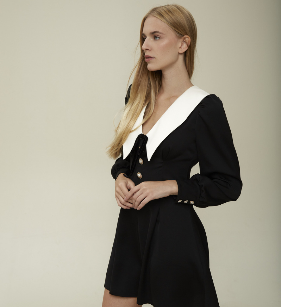 YASNA Gentle dress black