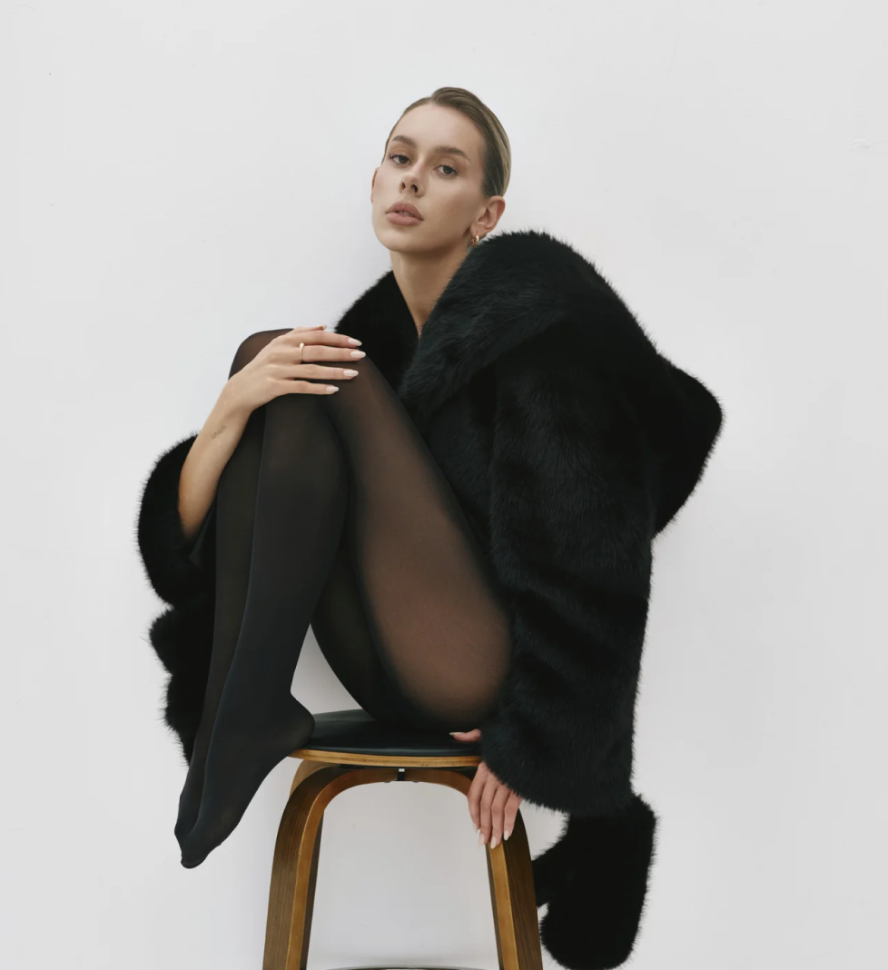 ZGURSKY Black gloves